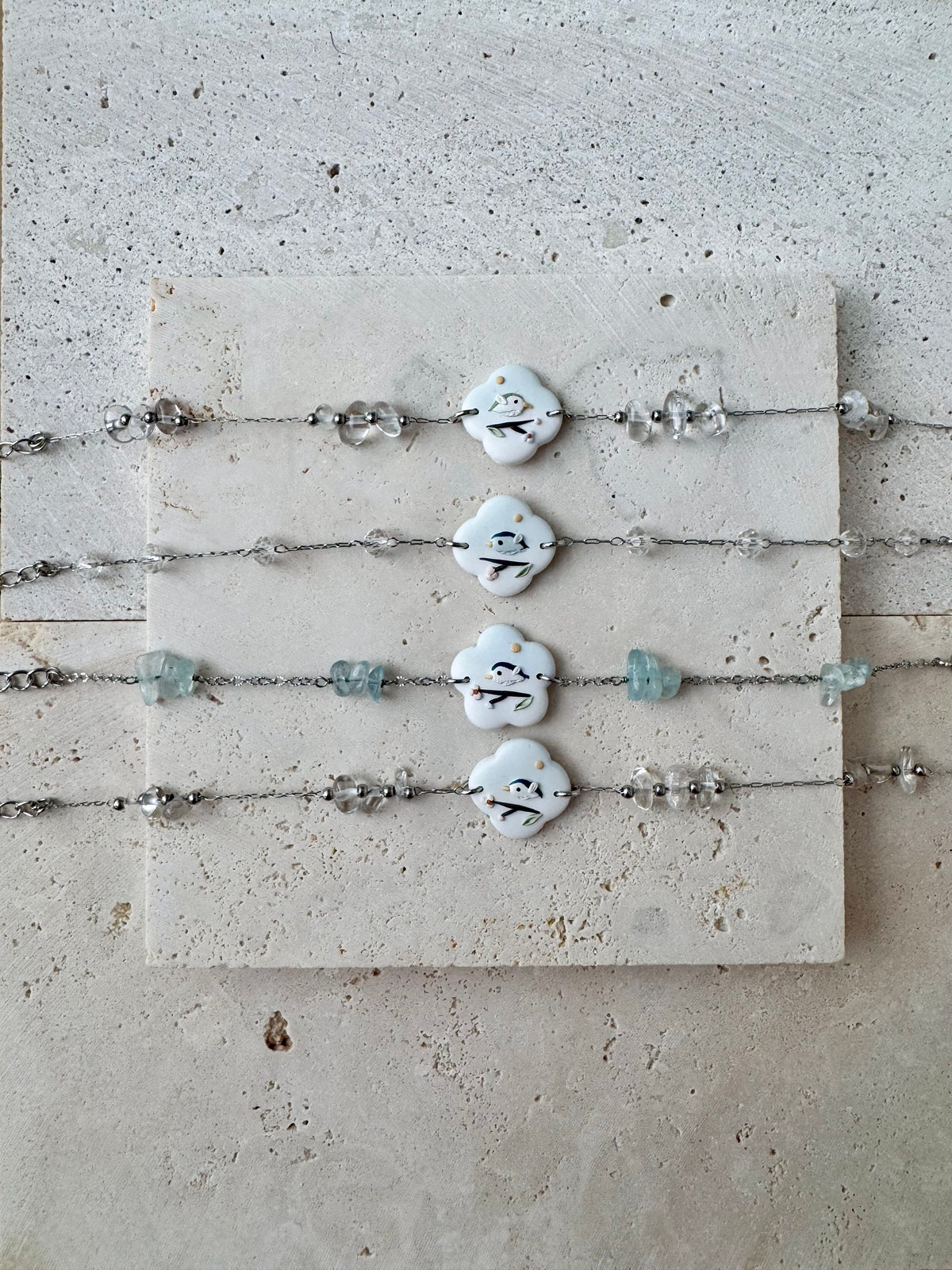 Pastel Bird Bracelet
