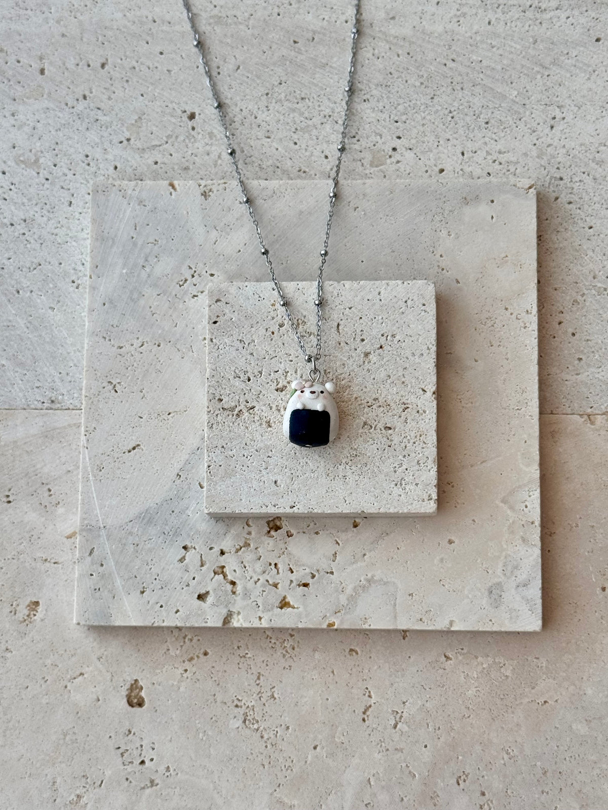 Onigiri Animal necklace