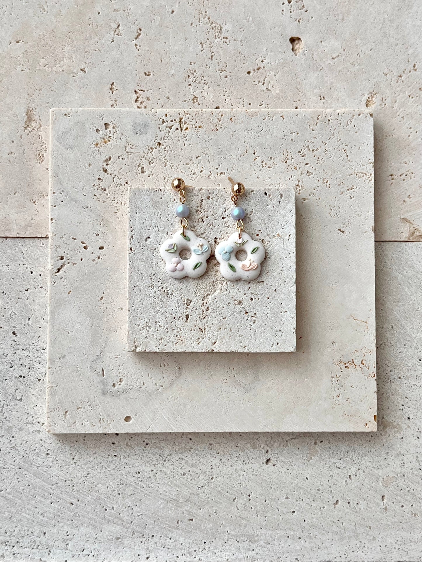 Glittery Pastels Dangle