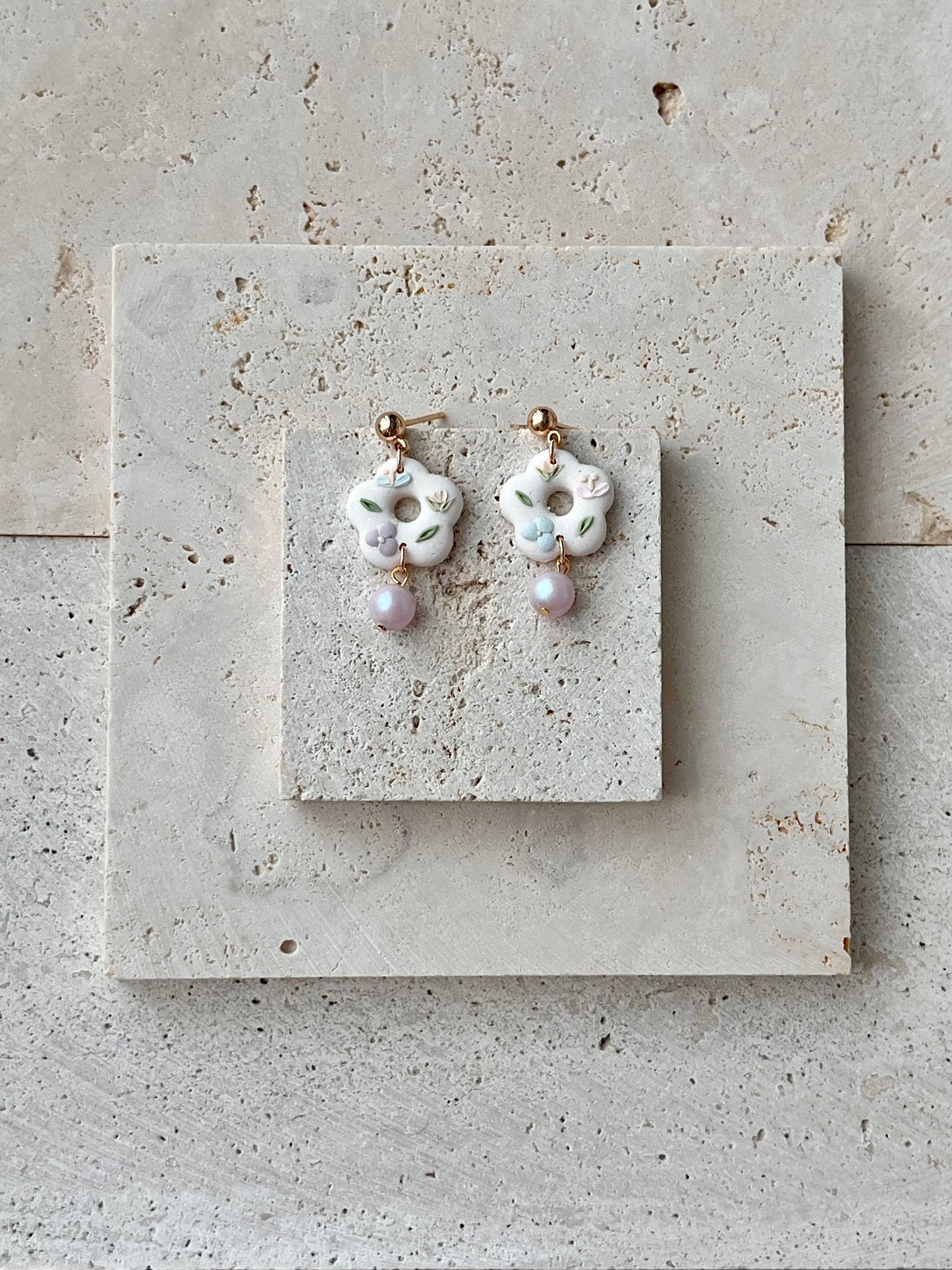 Glittery Pastels Dangle