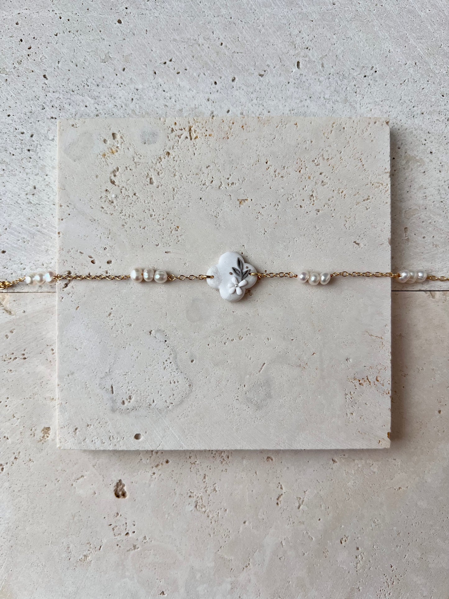 Stoney Florals Bracelet
