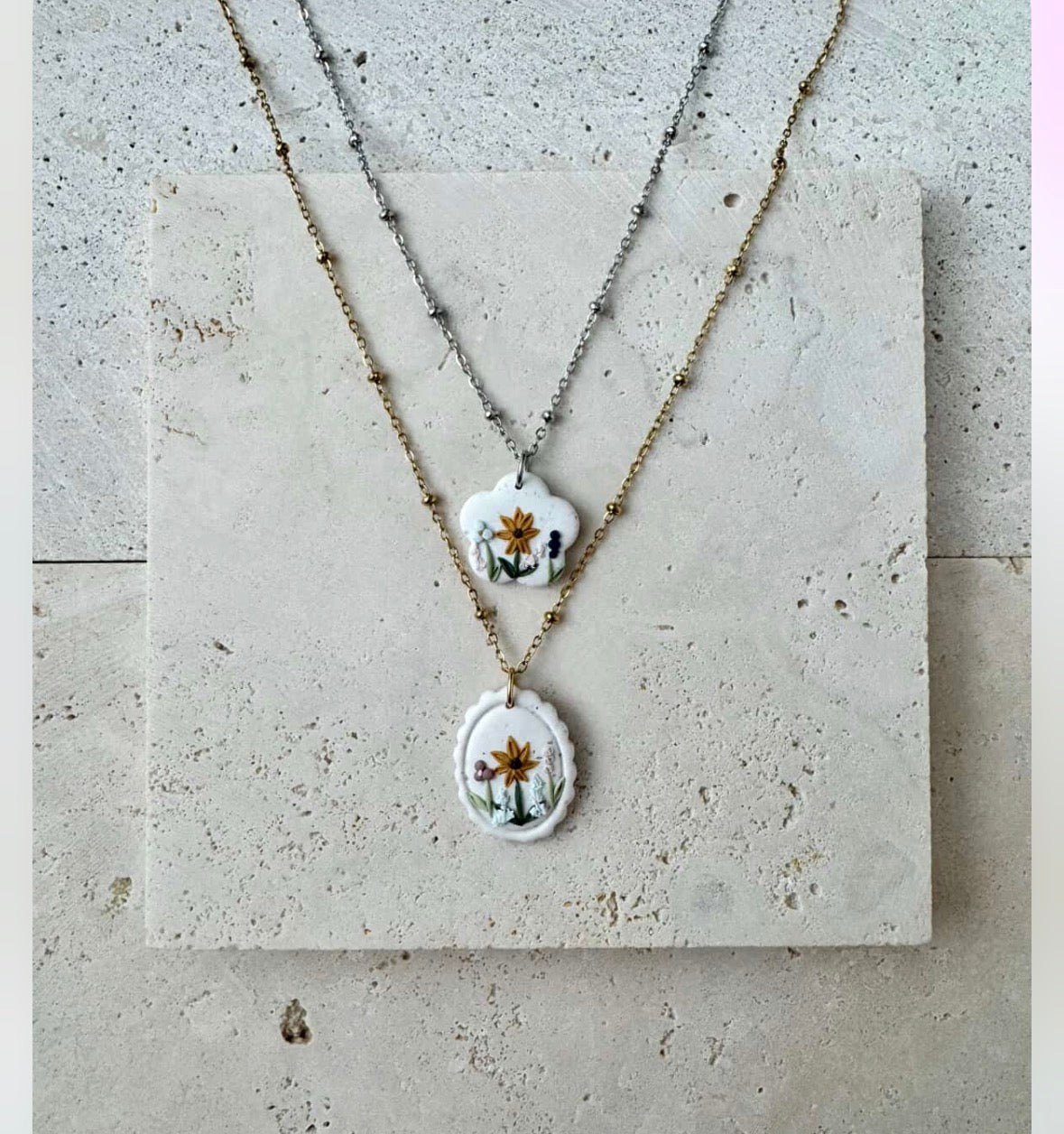 Sunflower Necklaces