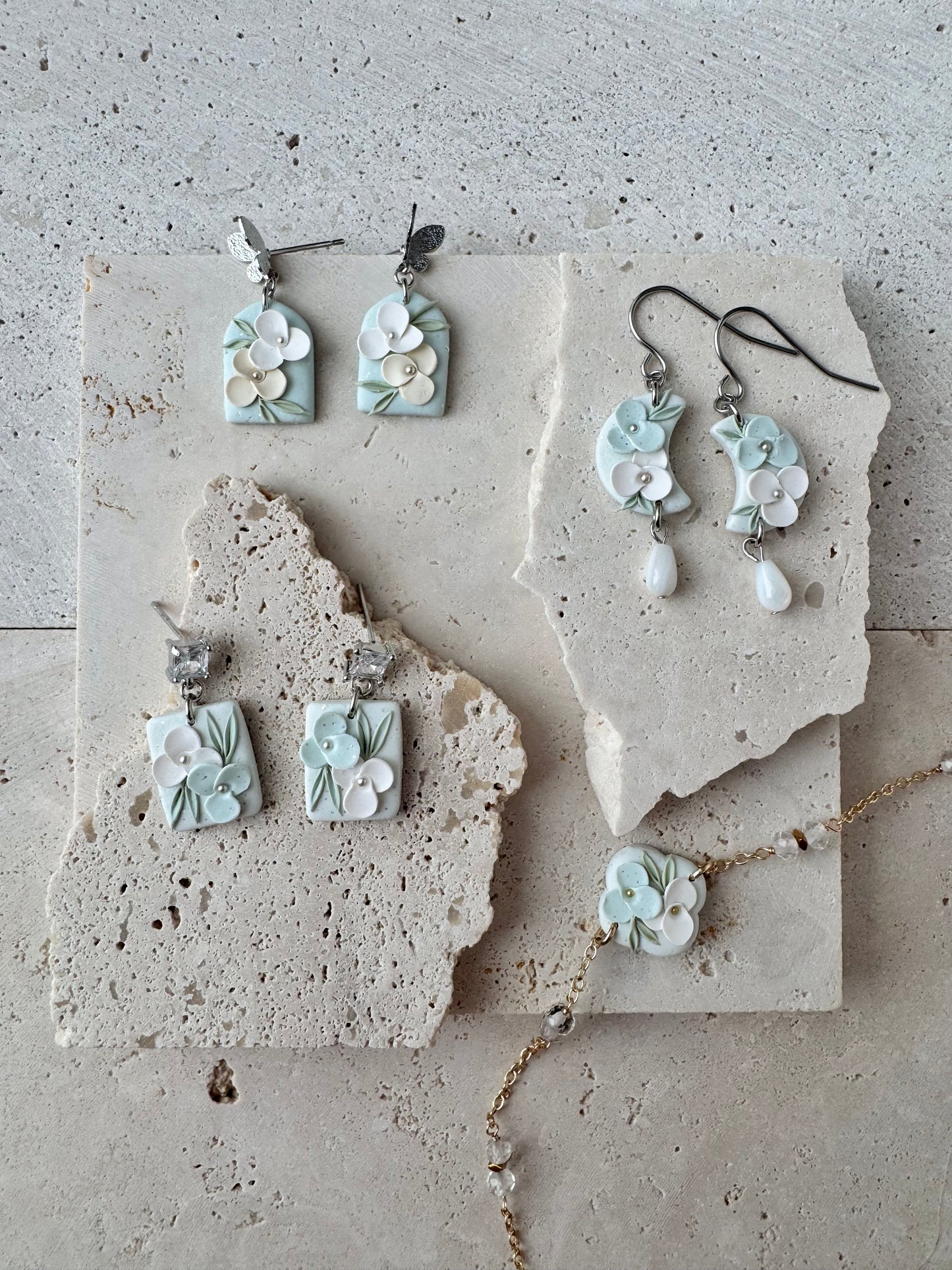Blue Elegance Dangles
