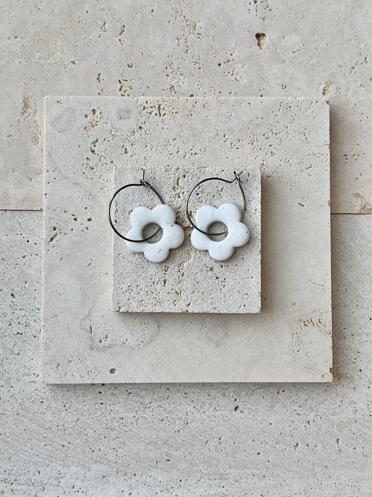 White Granite Dangles