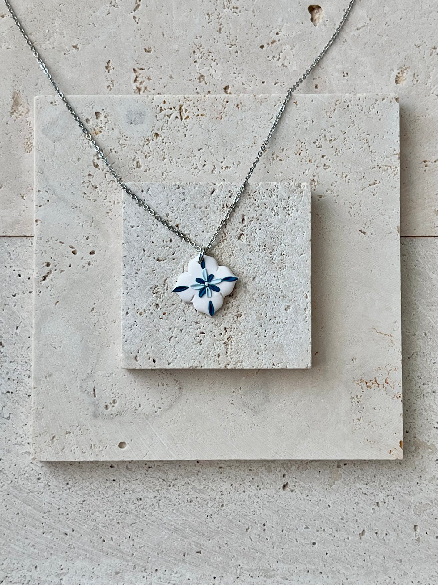 Greece Tile Necklace
