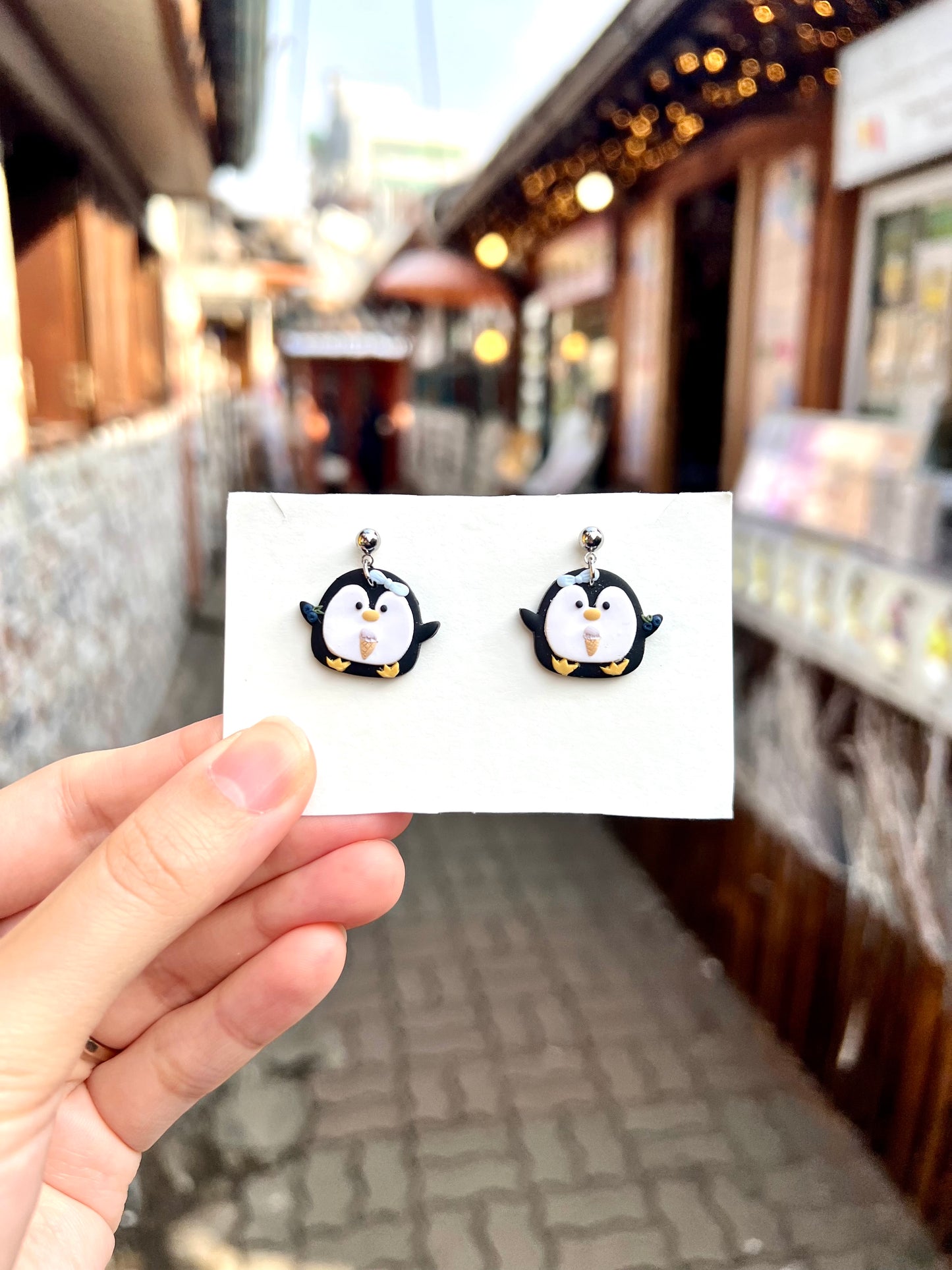 Tubby the Penguin - Ice Cream Dangles