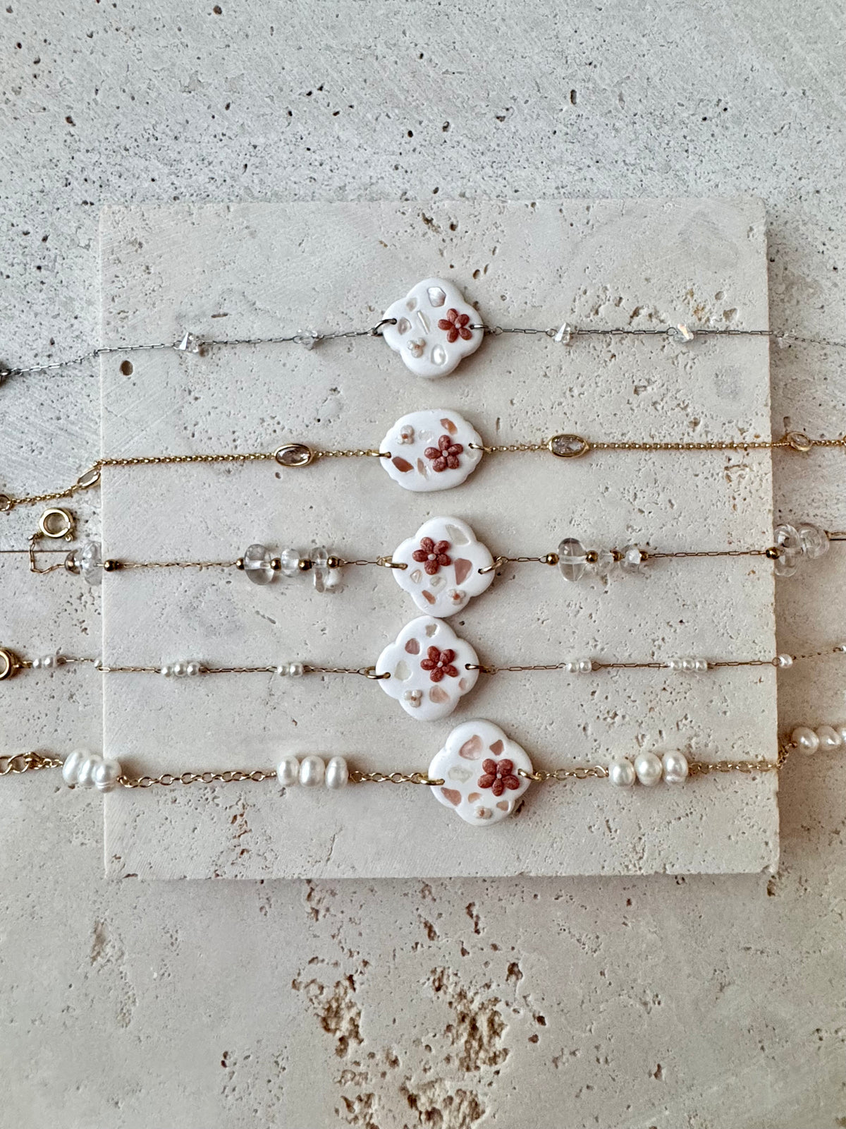 Bronzy Gems Bracelet