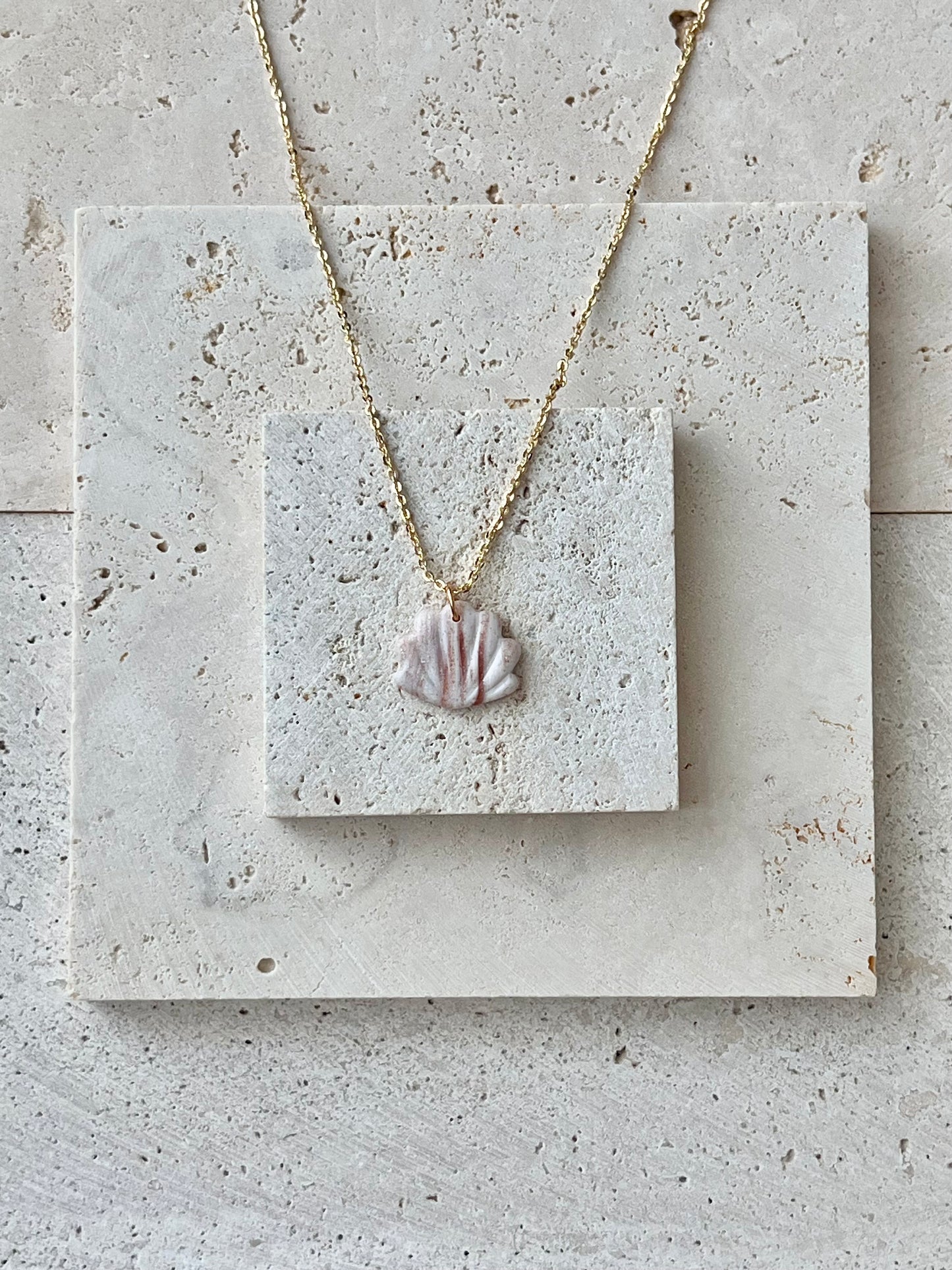 Rose Gold Shell Necklace