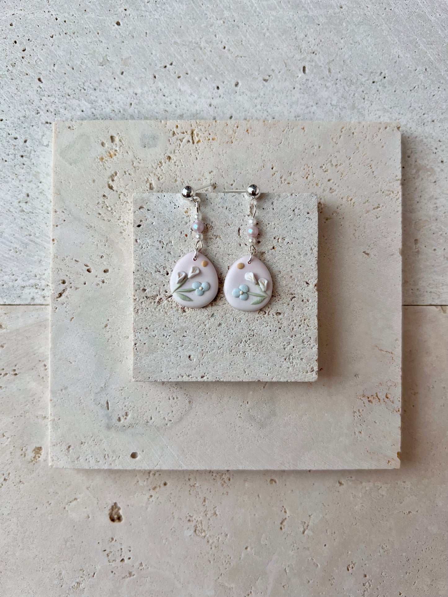 Pink Sunset Dangles