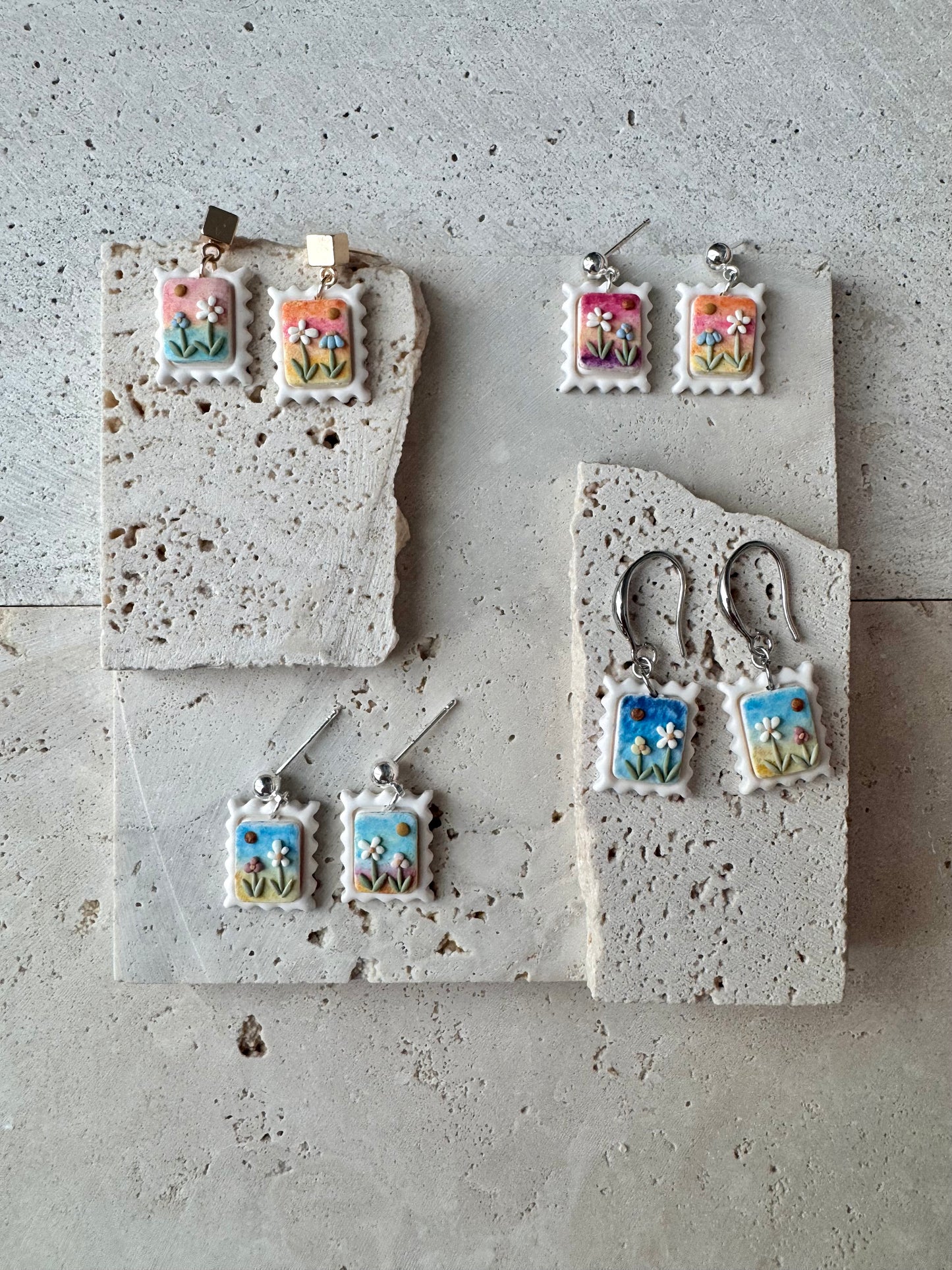 Mini Stamps Dangle