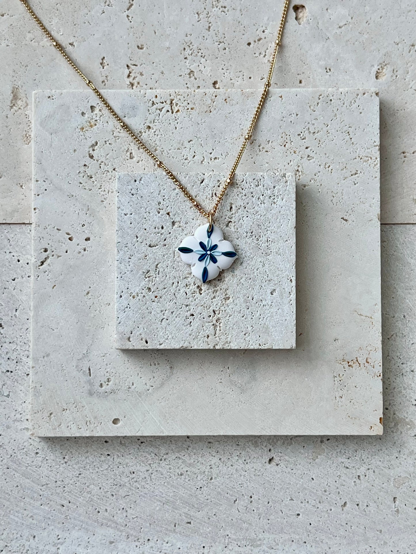 Greece Tile Necklace