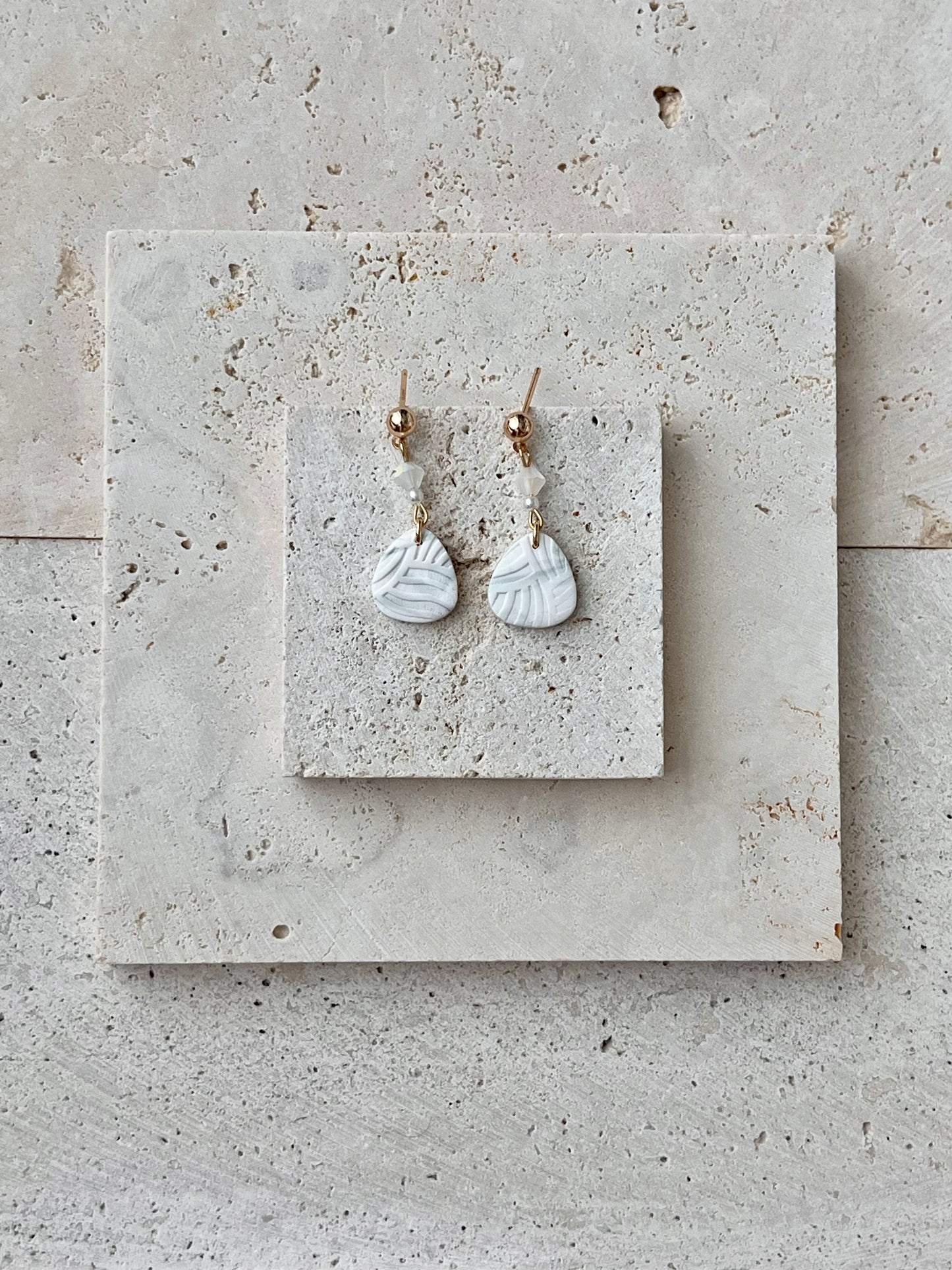 Textured Abstract Dangles