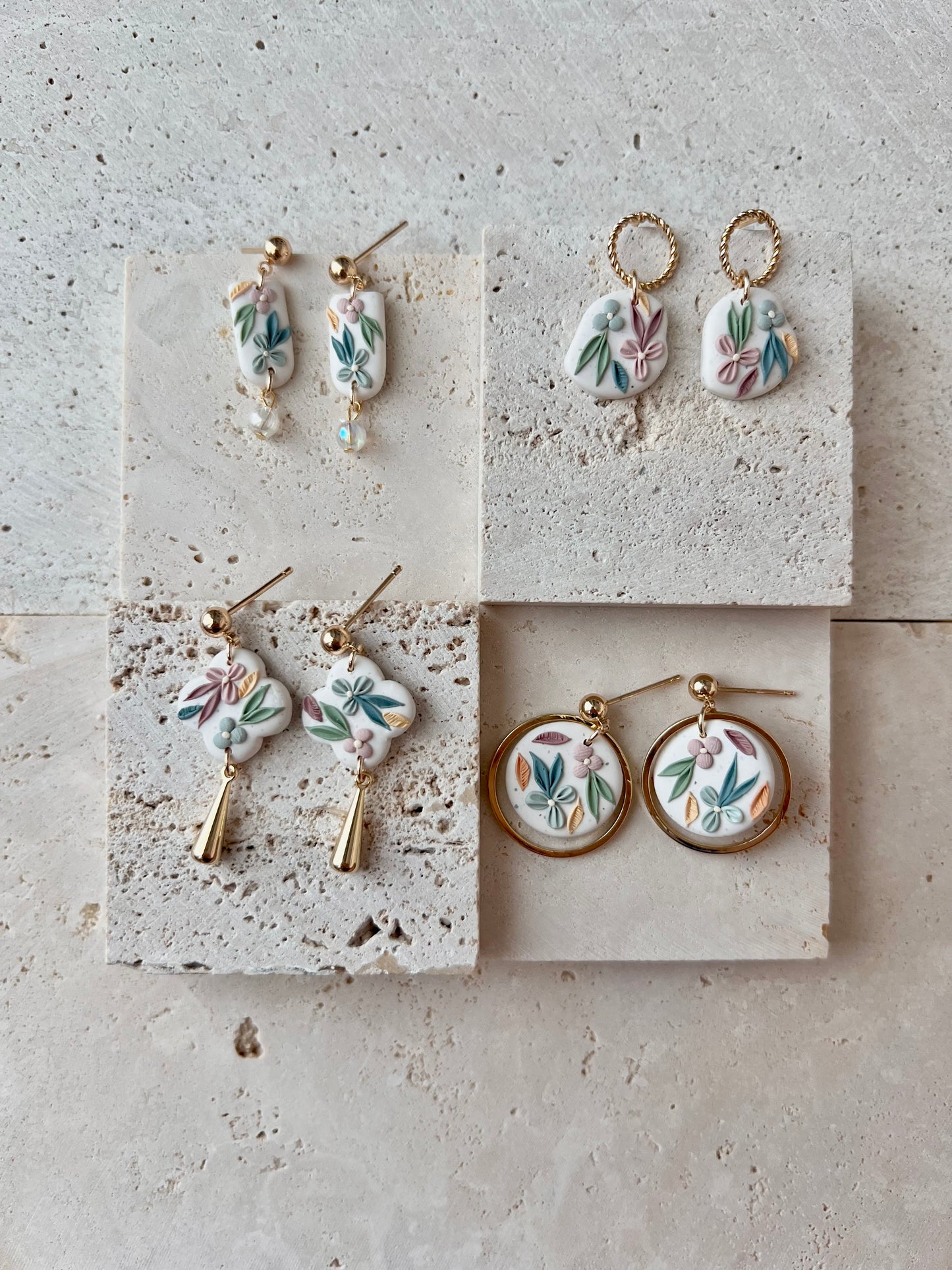 Vacay Print Dangles