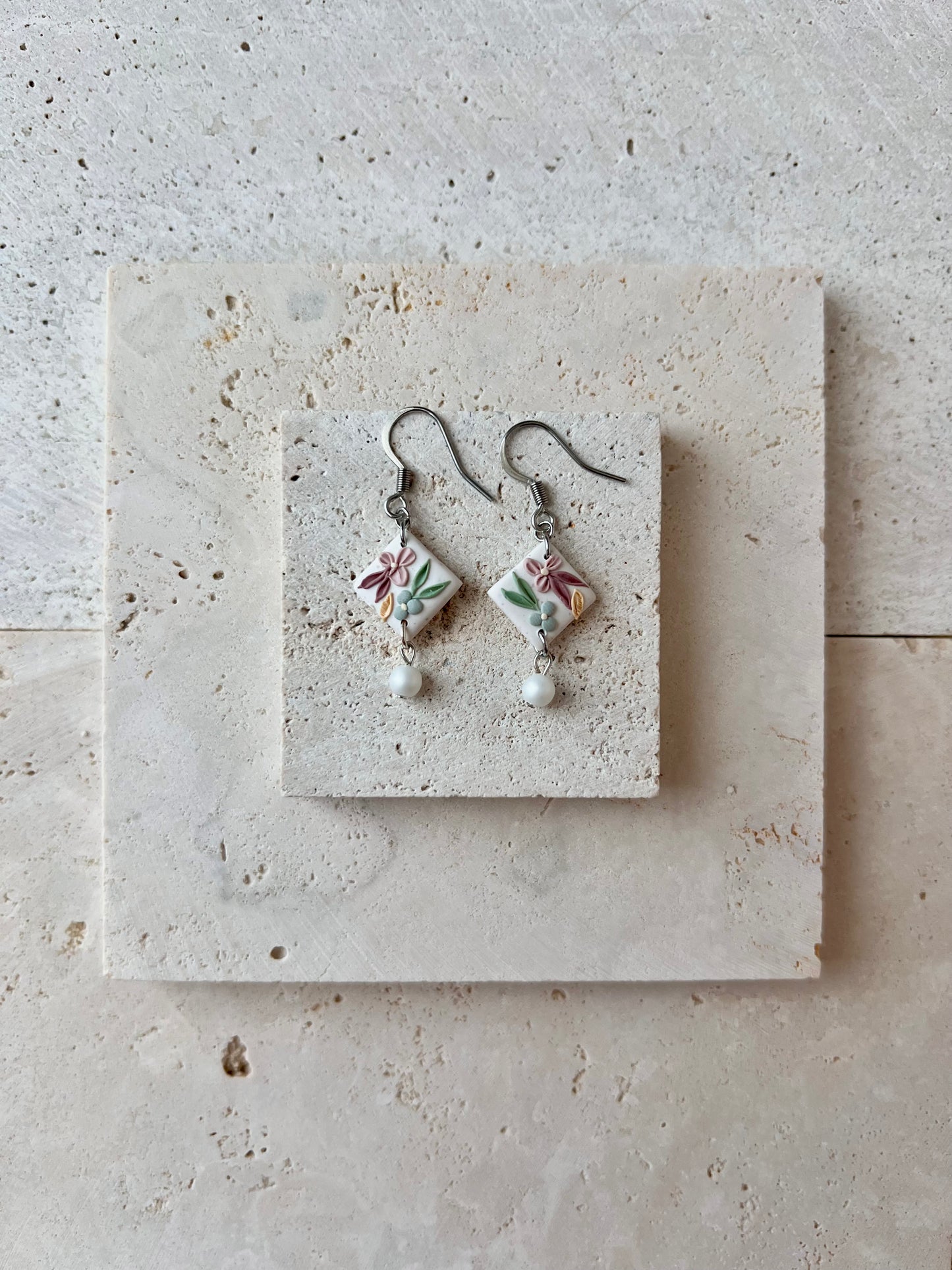 Vacay Print Dangles