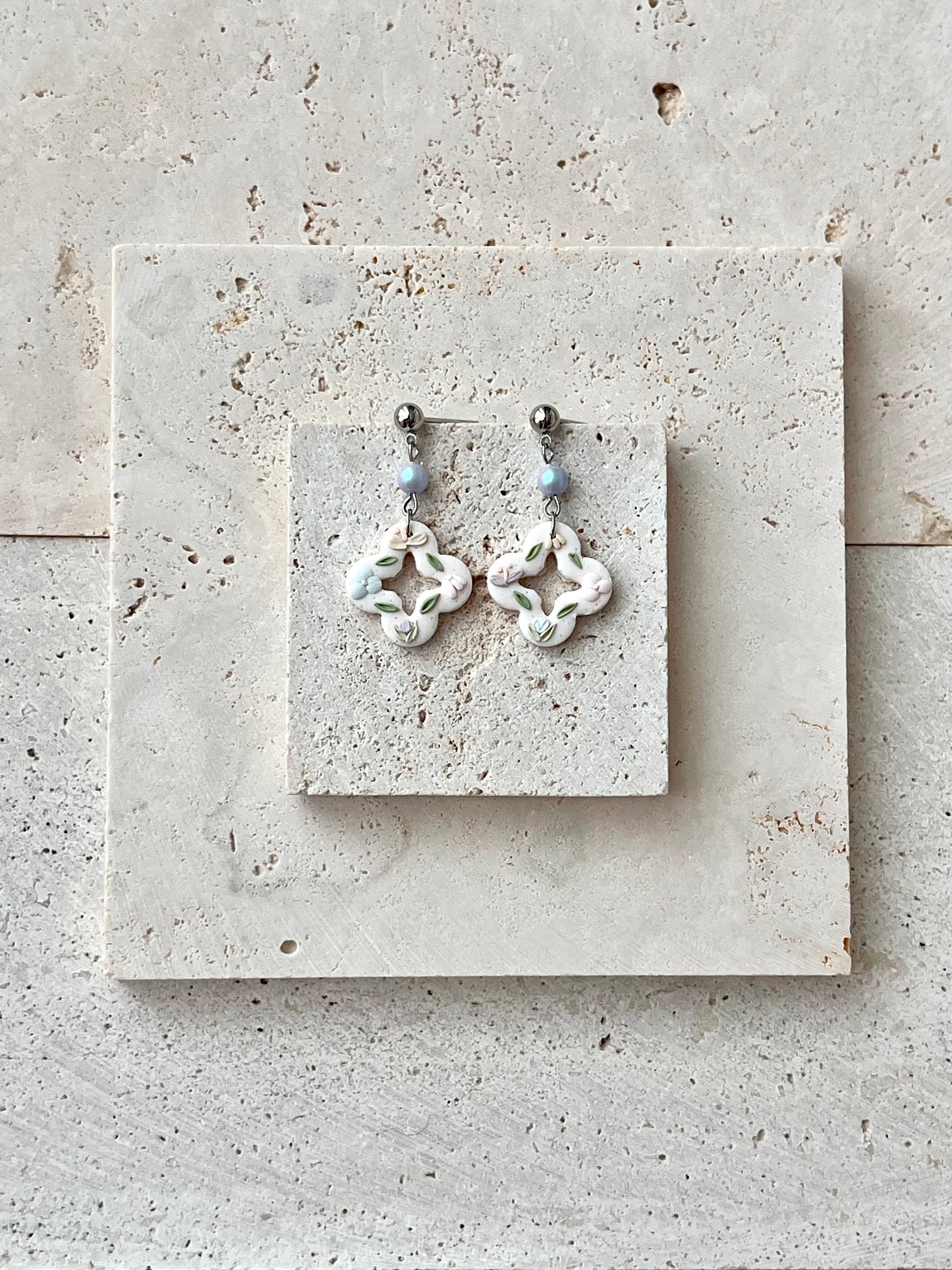 Glittery Pastels Dangle