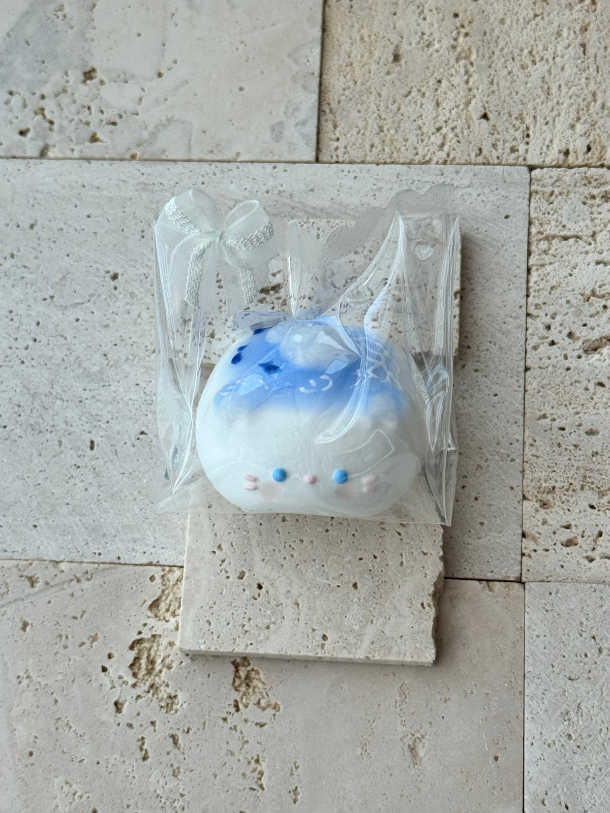 Handmade Cat Squishes water & cream base