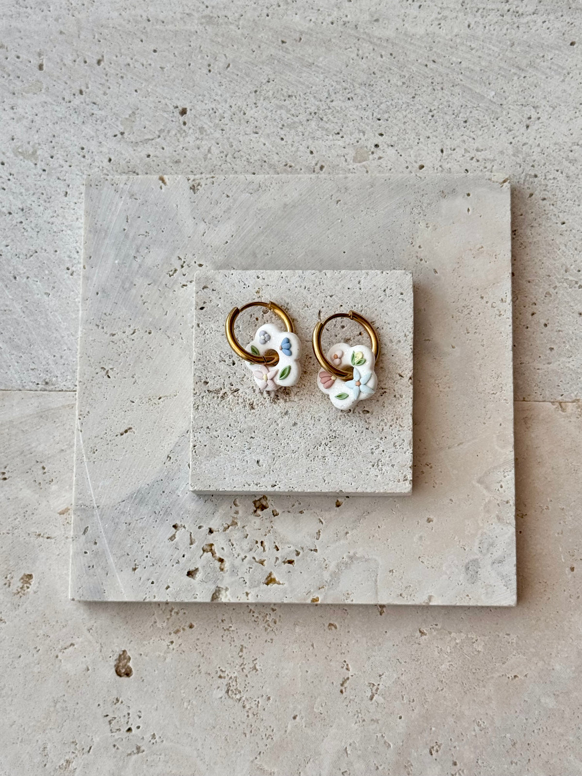 Flower Donut Dangles