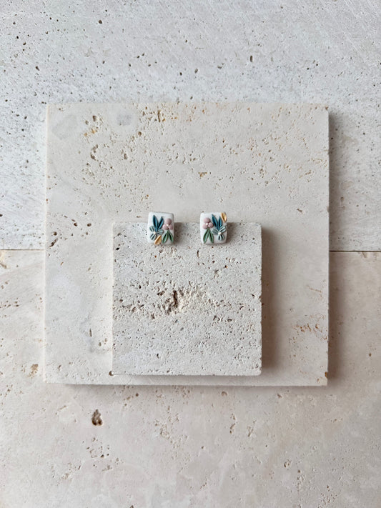 Vacay Print Studs