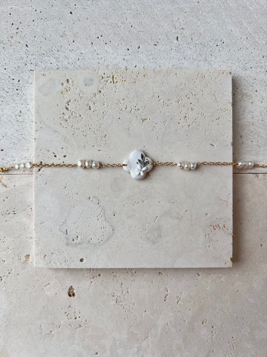 Stoney Florals Bracelet