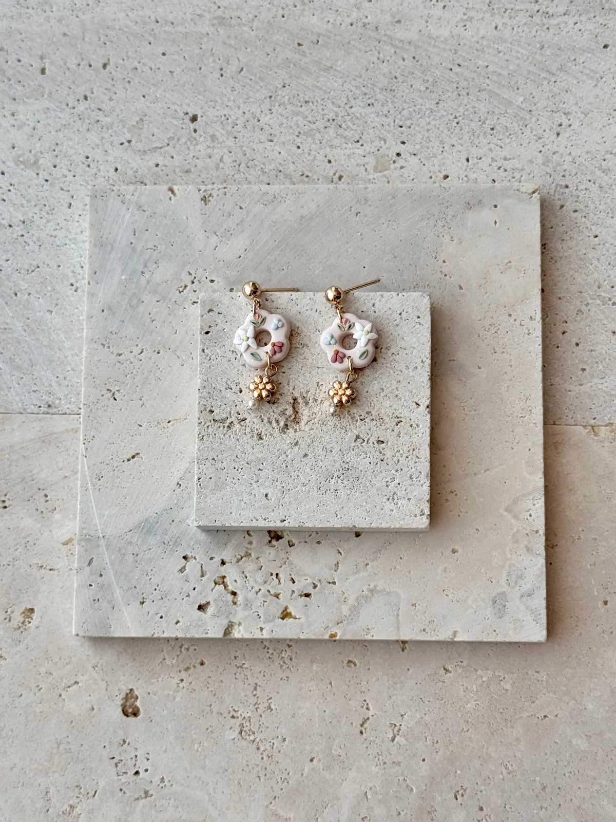 Flower Donut Dangles