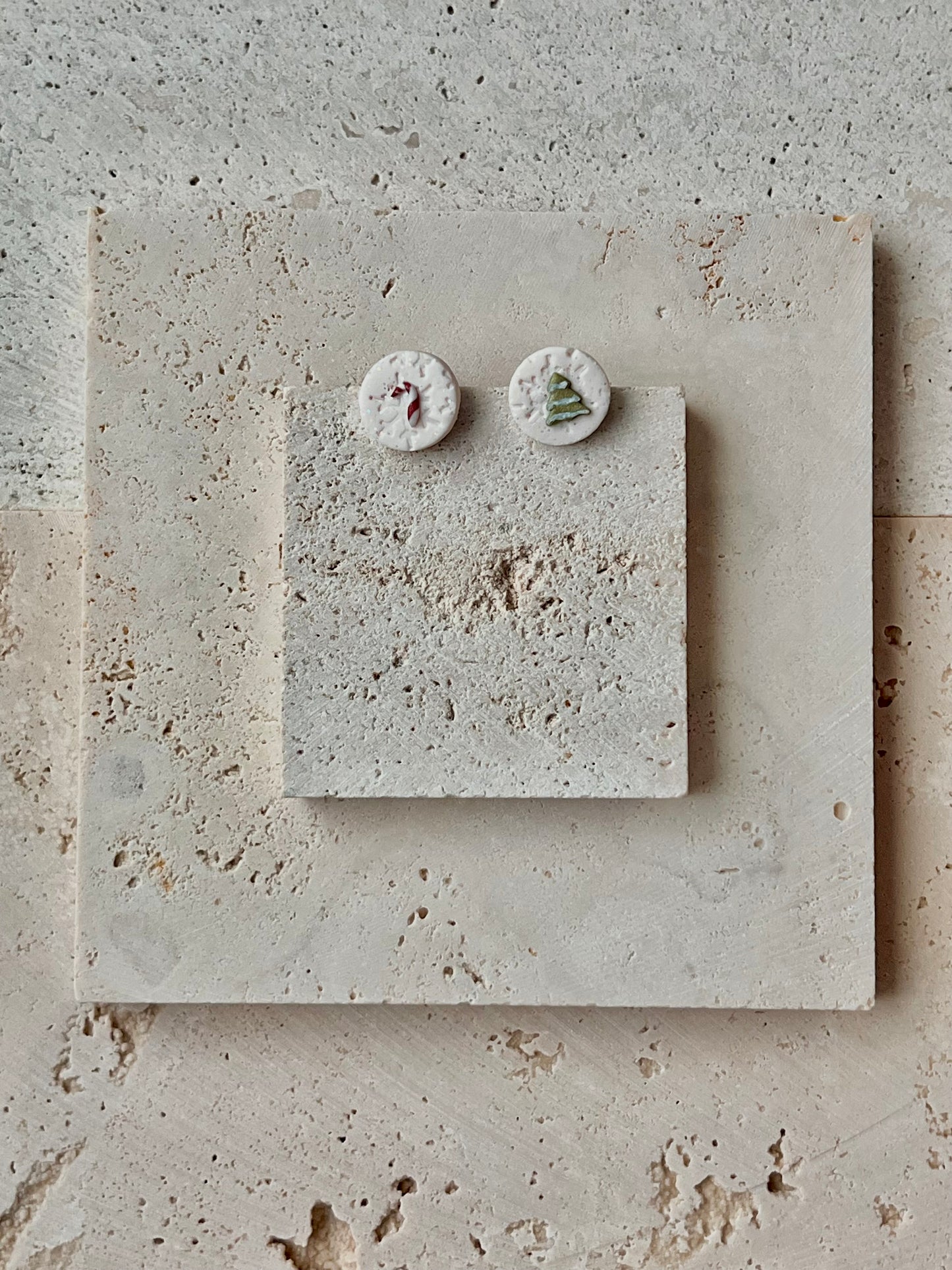 Mismatched Ornament Studs