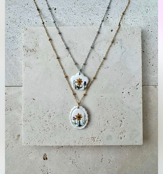 Sunflower Necklaces