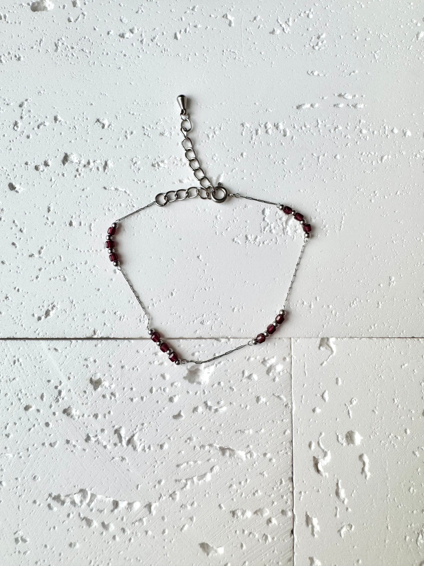 Natural Stones Bracelet Stainless Steel Tarnish Free Showerproof