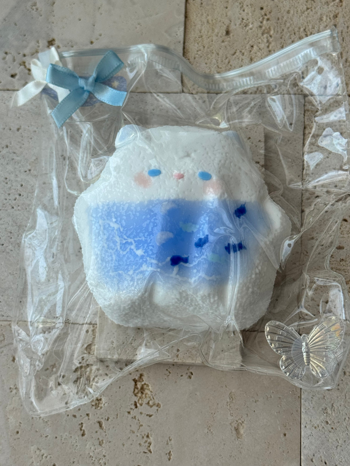 Handmade Cat Squishes water & cream base