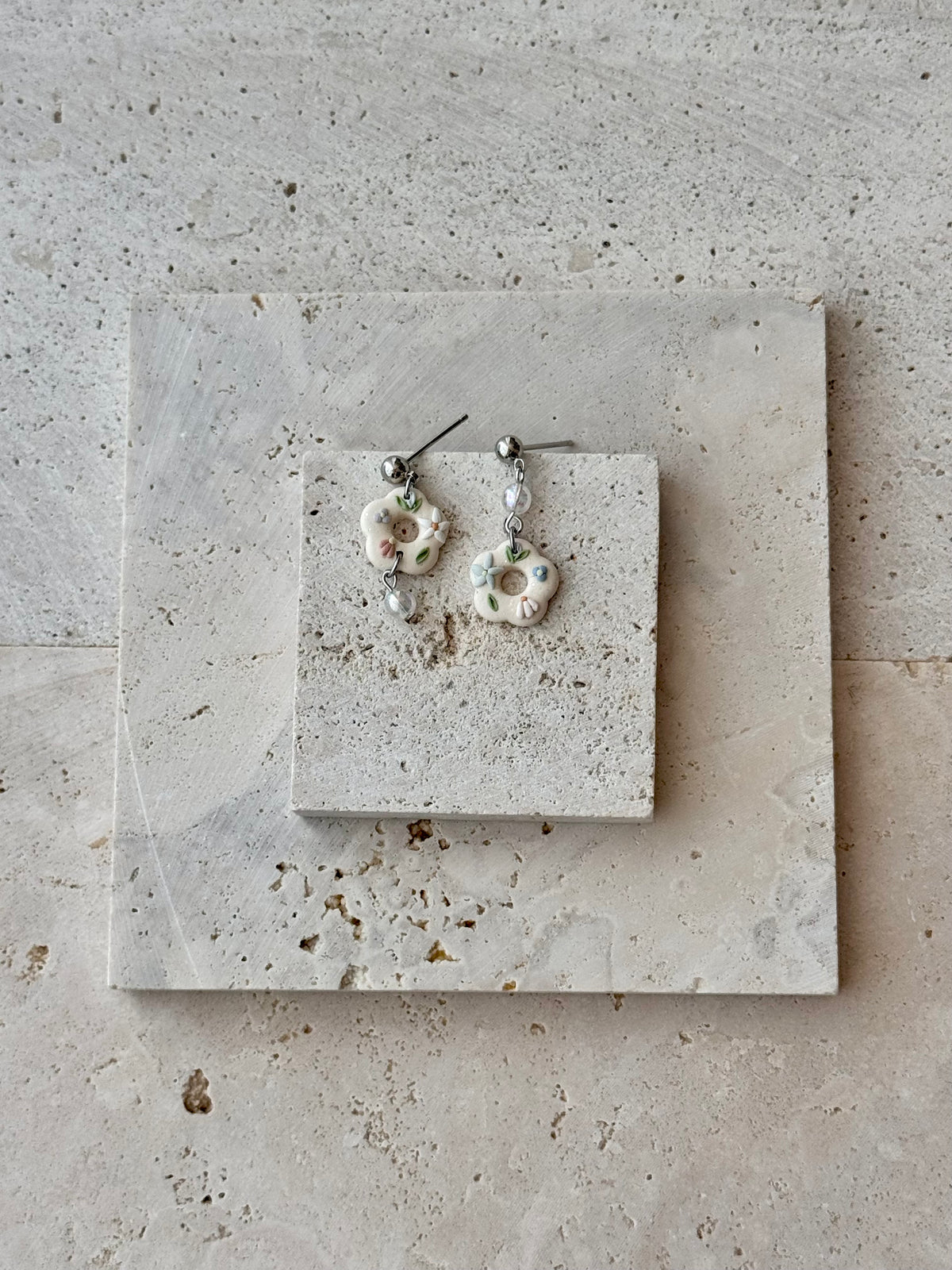Flower Donut Dangles