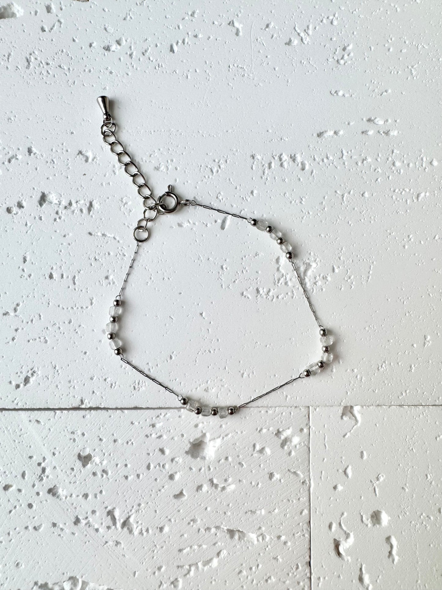 Natural Stones Bracelet Stainless Steel Tarnish Free Showerproof