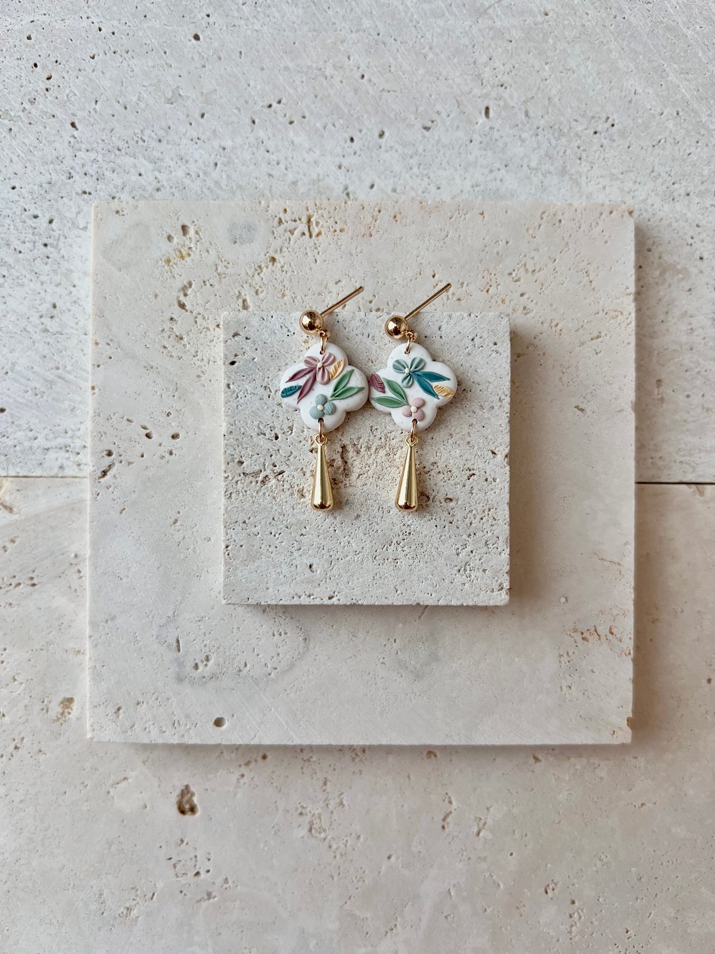 Vacay Print Dangles