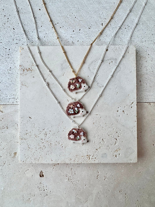 Hedgehog Necklace