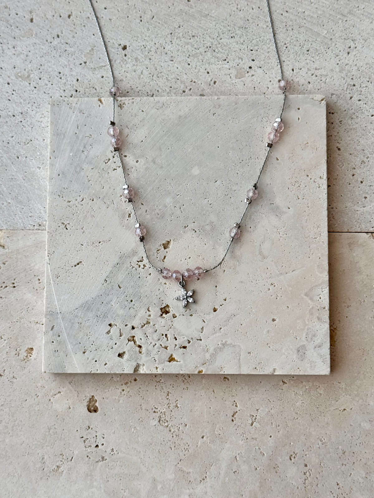 Dainty showerproof necklaces stainless steel 36cm +4cm