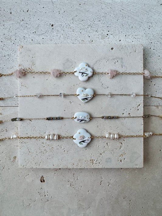 Pastel Bird Bracelet