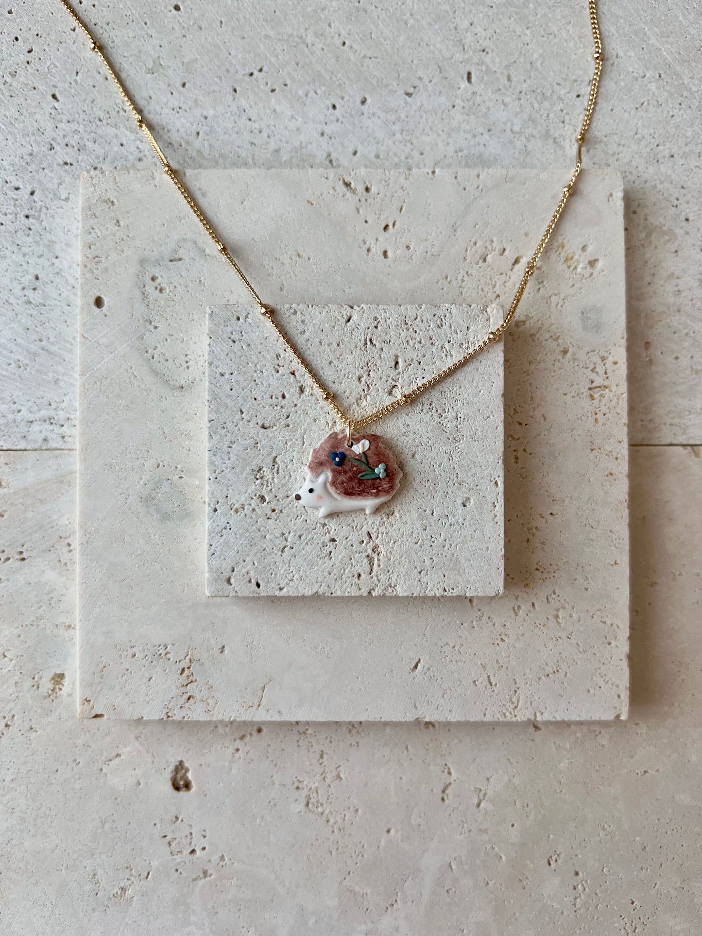 Hedgehog Necklace