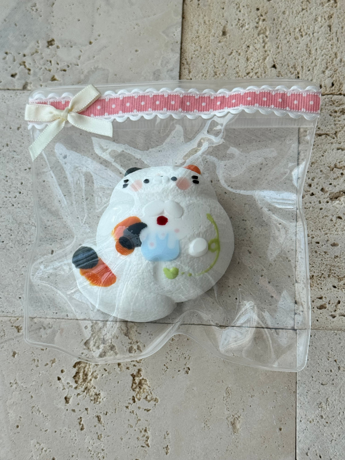 Handmade Cat Squishes water & cream base