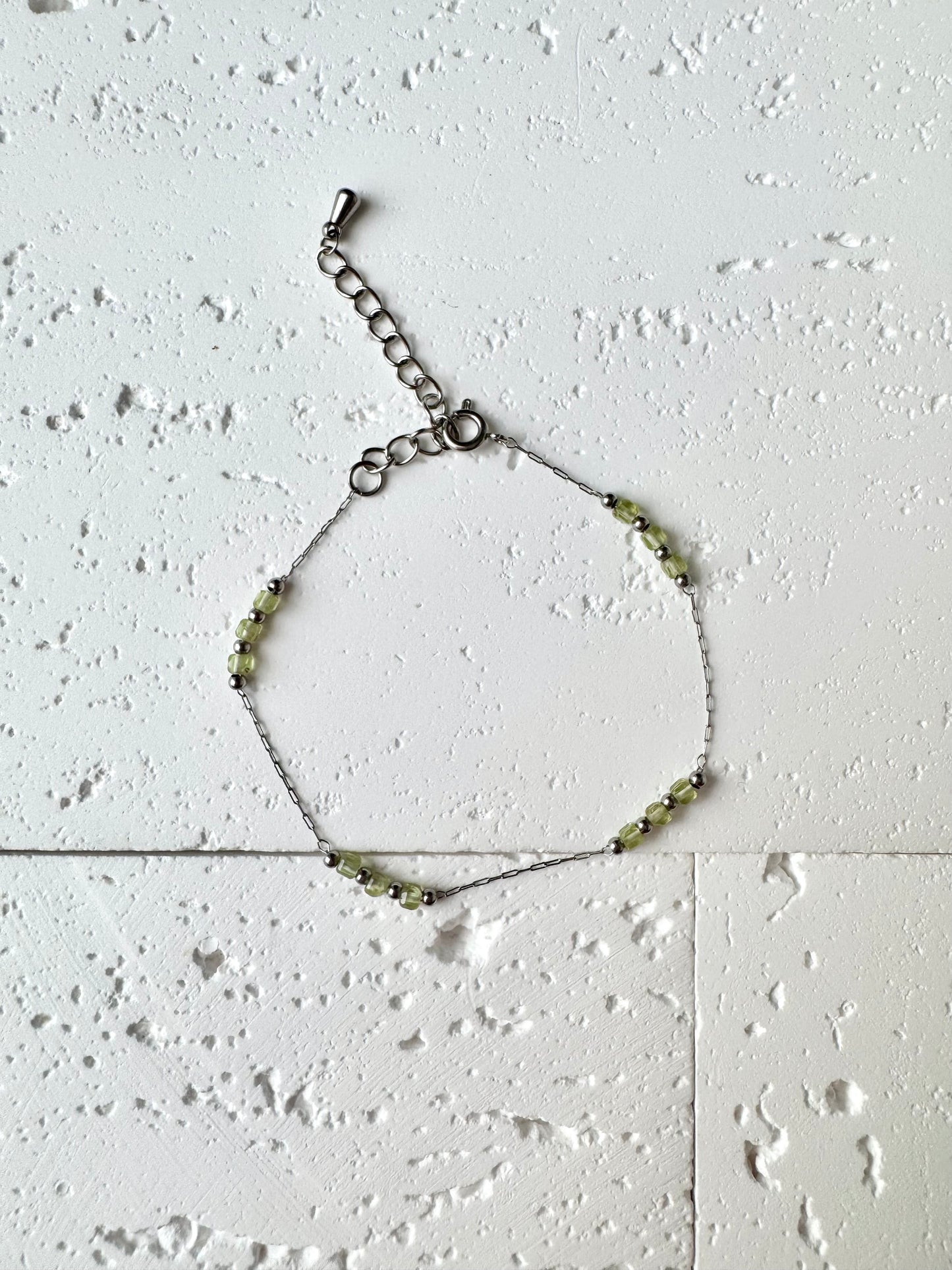 Natural Stones Bracelet Stainless Steel Tarnish Free Showerproof