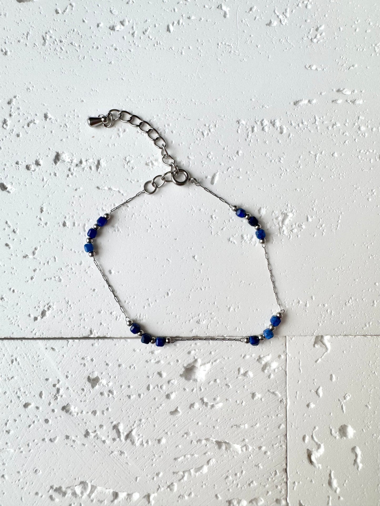 Natural Stones Bracelet Stainless Steel Tarnish Free Showerproof
