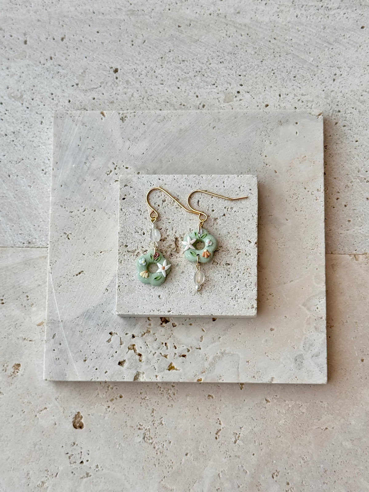 Flower Donut Dangles