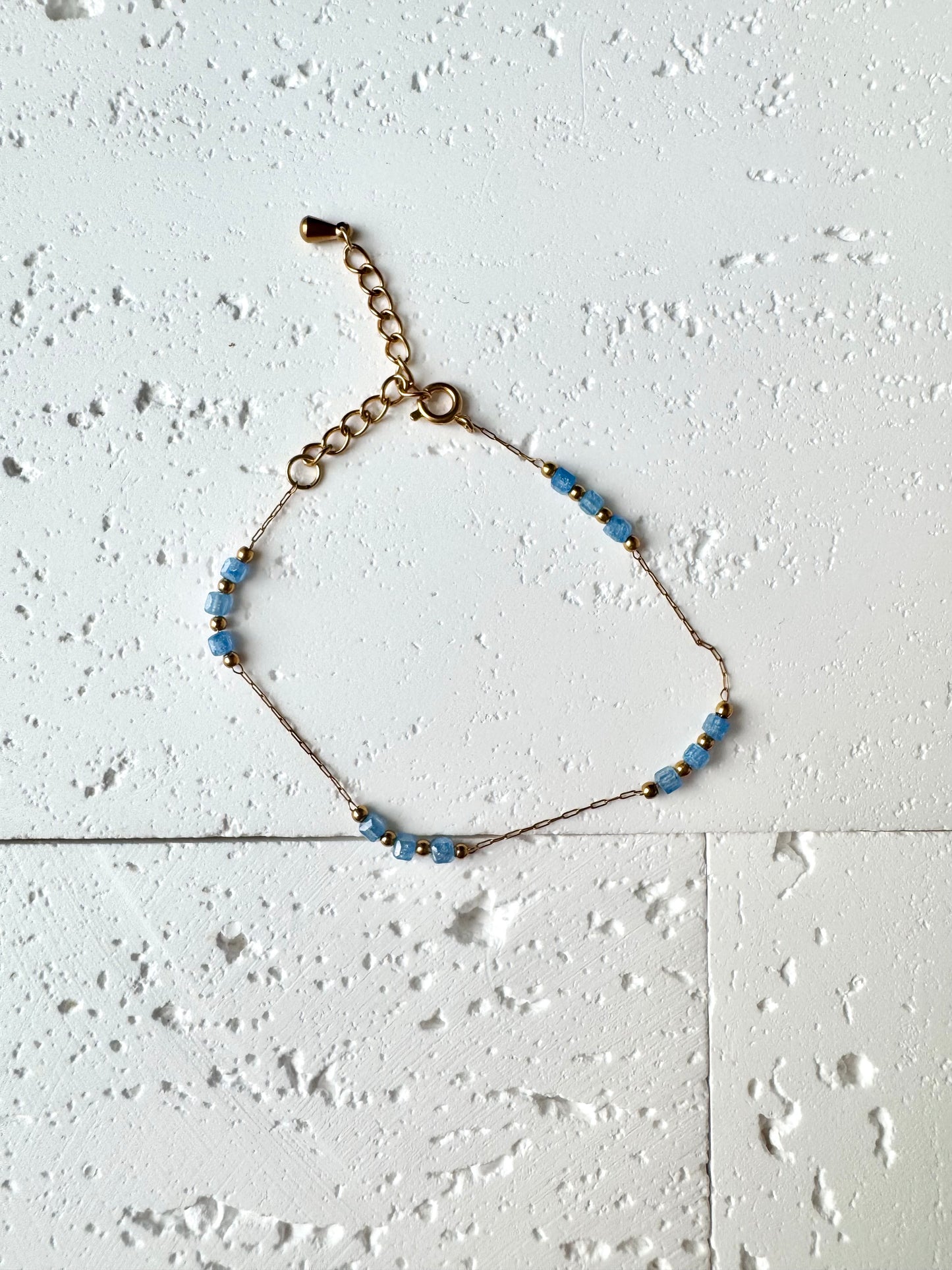 Natural Stones Bracelet Stainless Steel Tarnish Free Showerproof