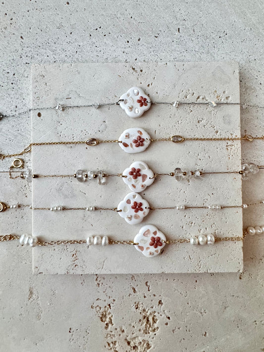 Bronzy Gems Bracelet