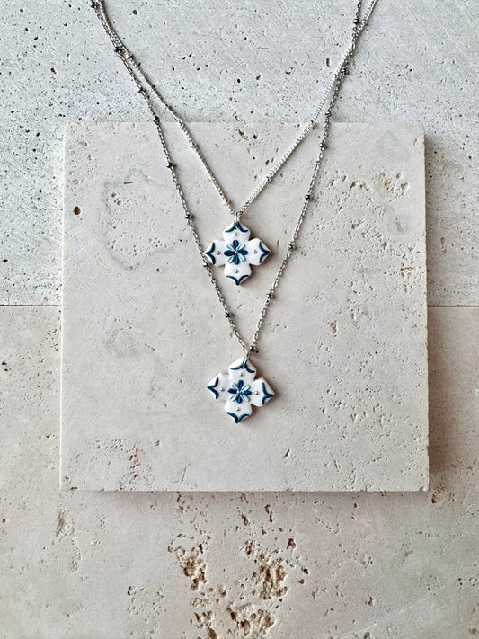 Greece Tile Necklace