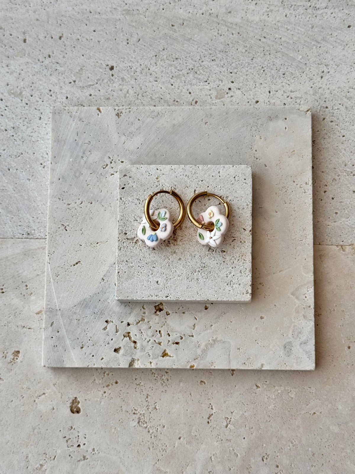 Flower Donut Dangles