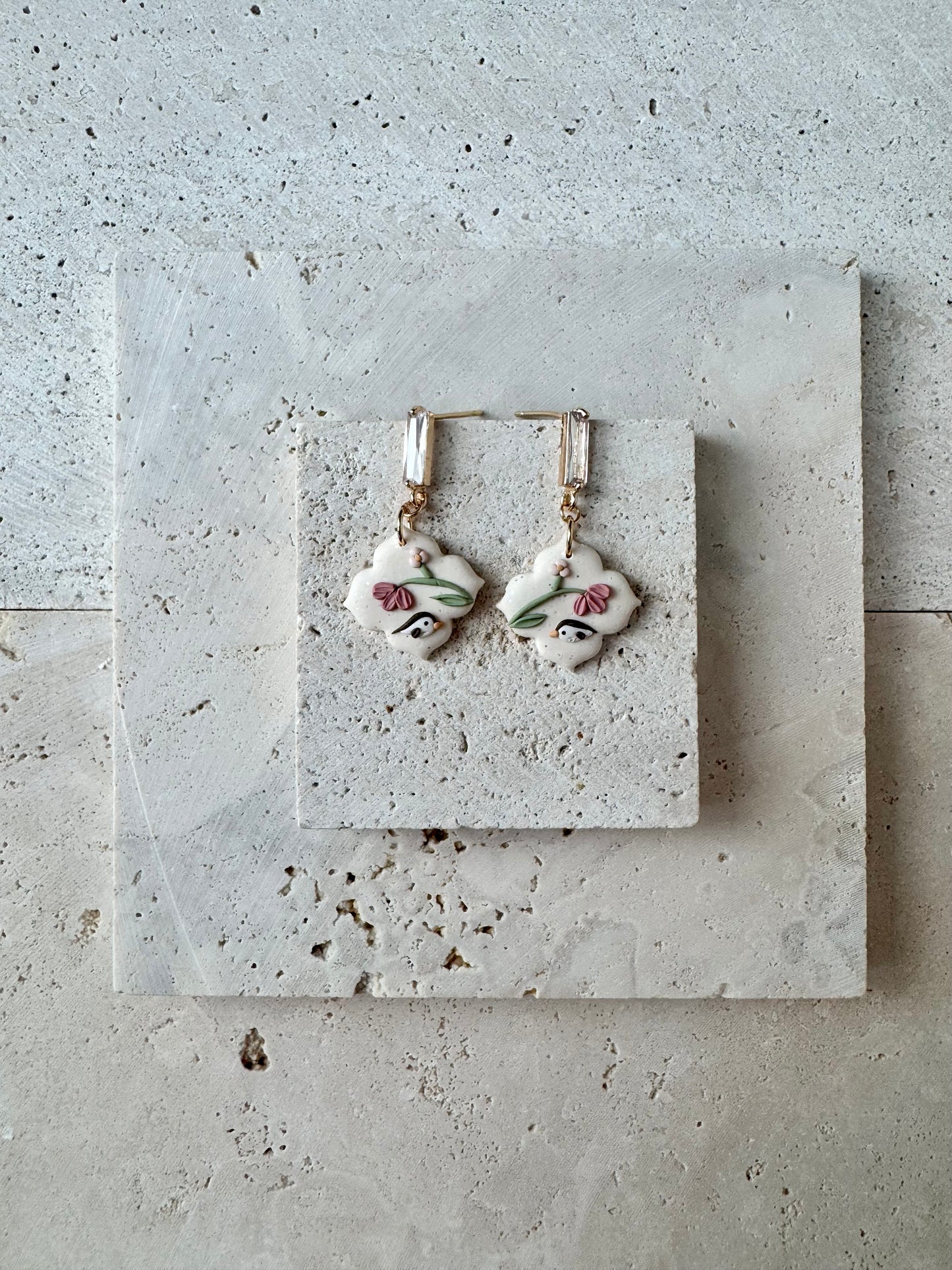 Brown Bird Dangles