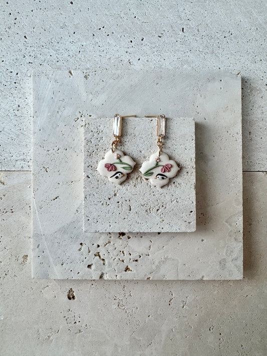 Brown Bird Dangles