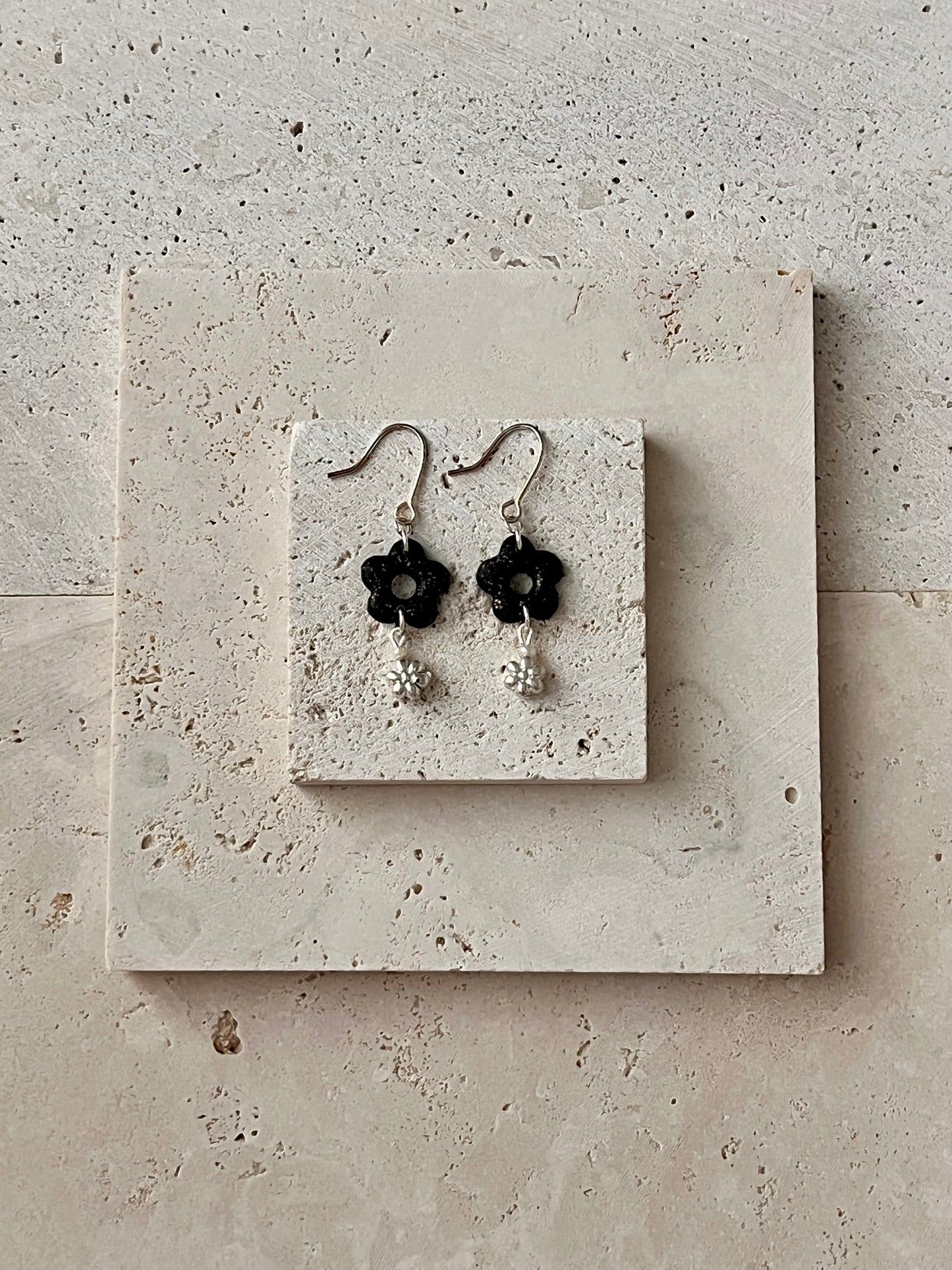 Black Sparkly Dangle