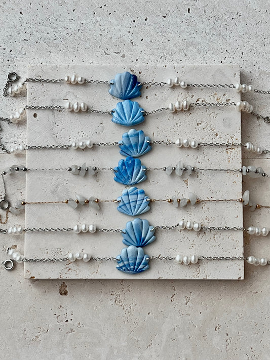 Blue Shells Bracelet