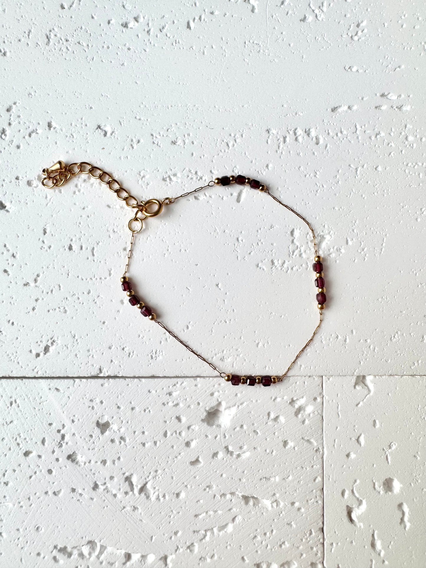 Natural Stones Bracelet Stainless Steel Tarnish Free Showerproof