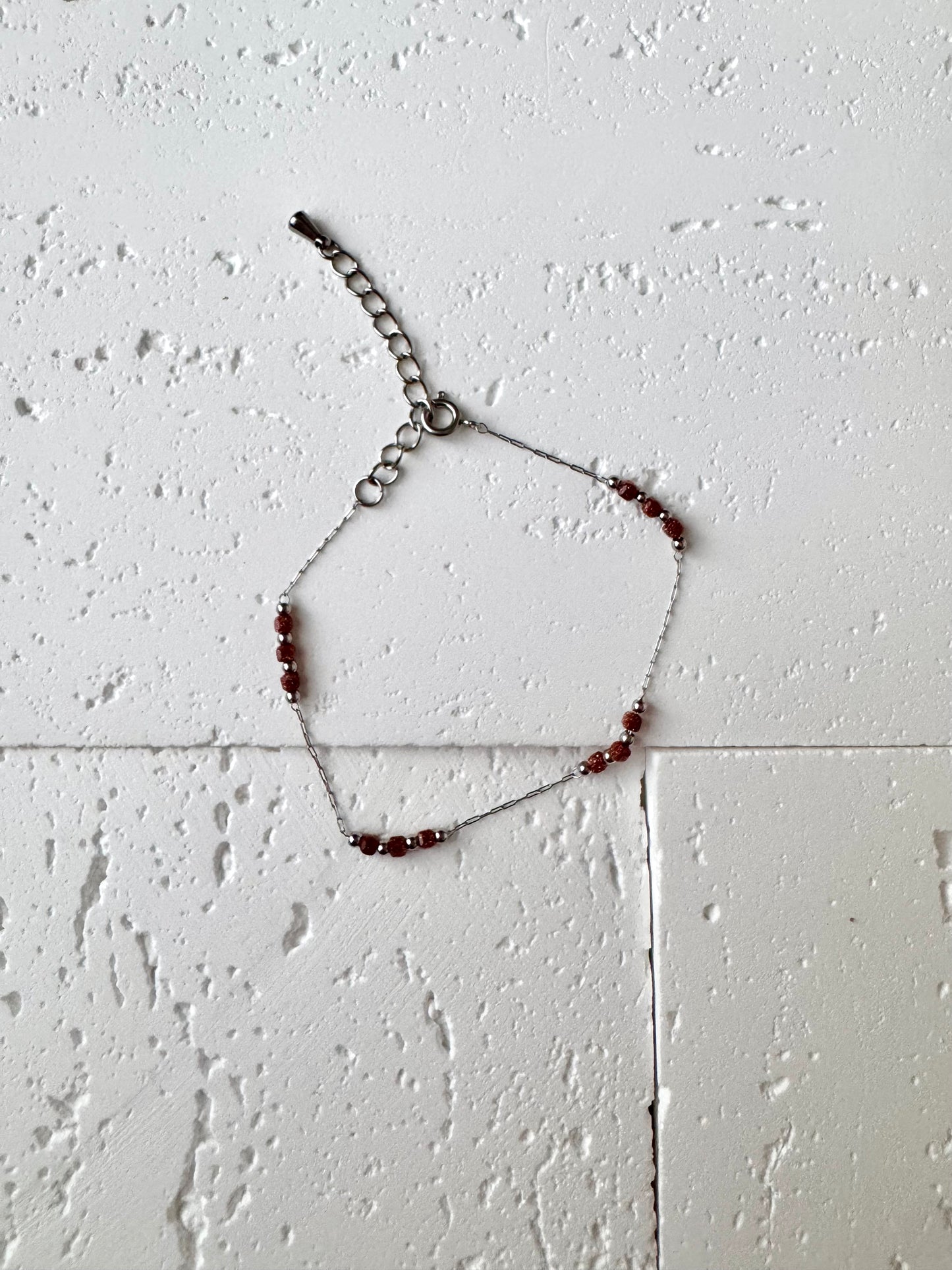 Natural Stones Bracelet Stainless Steel Tarnish Free Showerproof