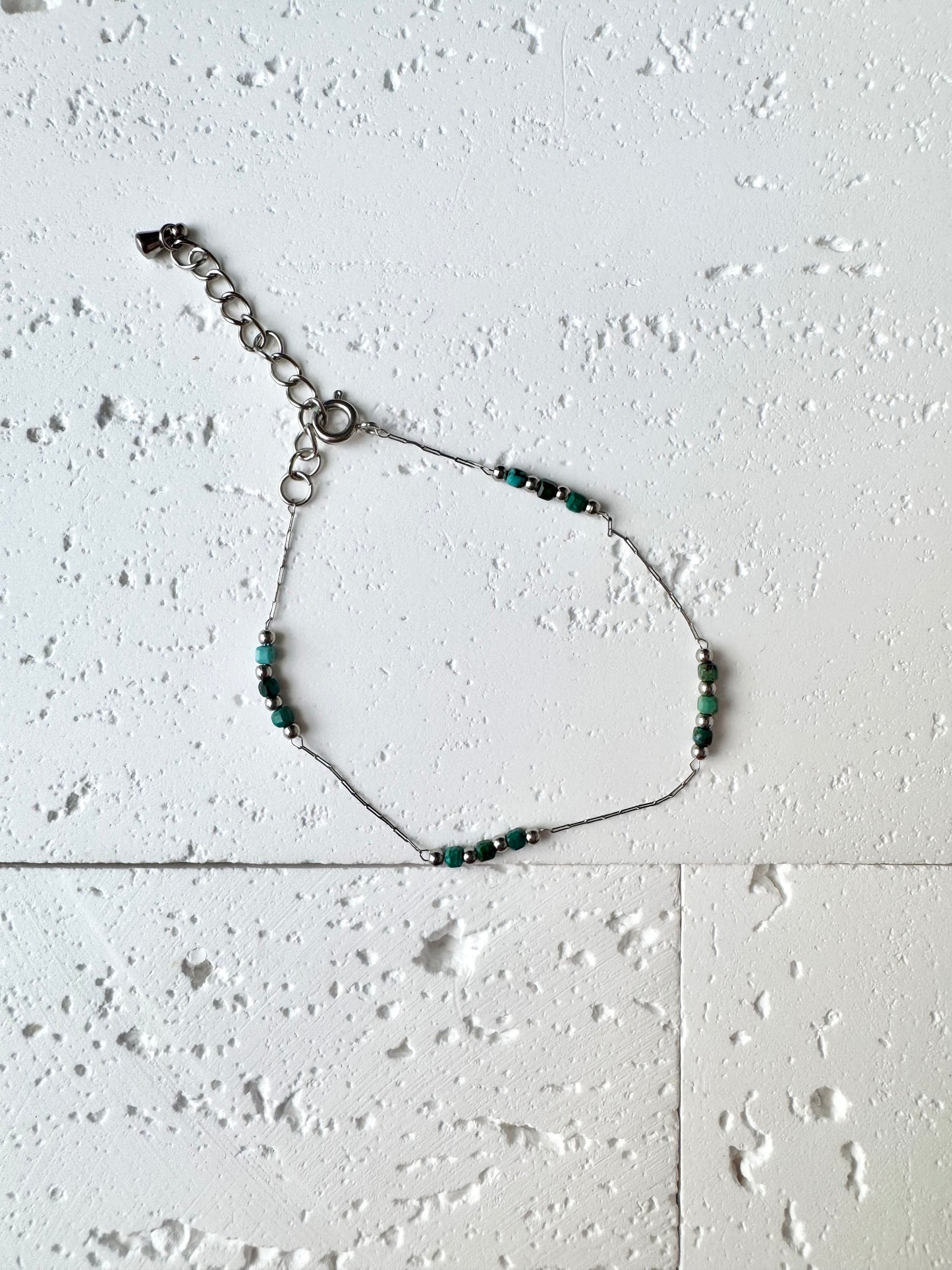 Natural Stones Bracelet Stainless Steel Tarnish Free Showerproof